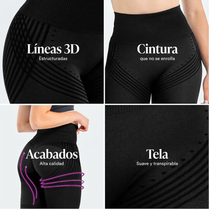 Legging anticelulítico 3D - Elegance Fit